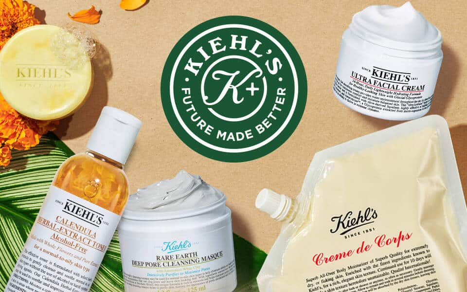 Kiehl's future made better mission mobile banner
