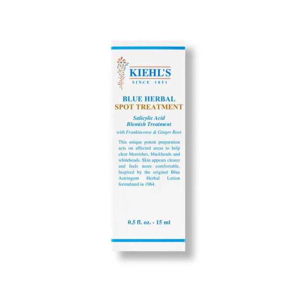 kiehls acne treatment blue herbal spot treatment 15ml 000 3605971302244 box v2