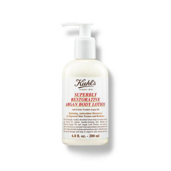 kiehls body lotion superbly restorative argan body lotion 200ml 000 3605970010836 front