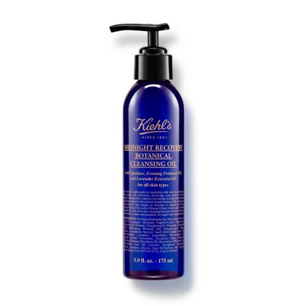 kiehls face cleanser midnight recovery botanical cleansing oil 175ml 000 3605971307928 front