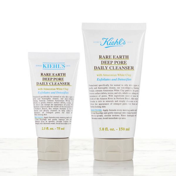 kiehls face cleanser rare earth deep pore daily cleanser 150ml 000 3605975038033 range