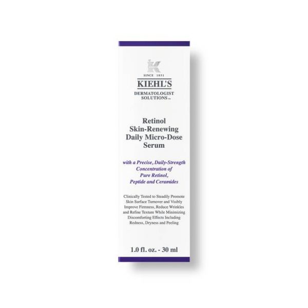 kiehls face serum retinol skin renewing daily micro dose serum 30ml 3605972610010 box v2