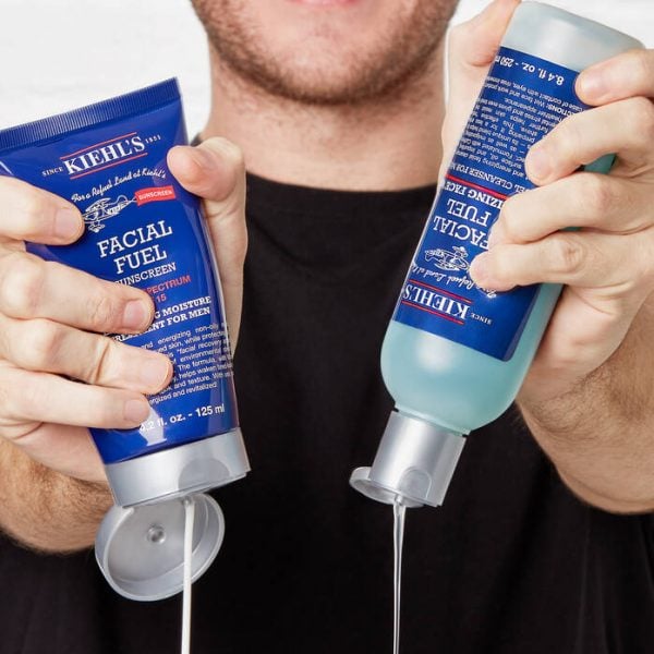 kiehls men face cleanser facial fuel energizing face wash 250ml 000 3700194719159 photo lifestyle01