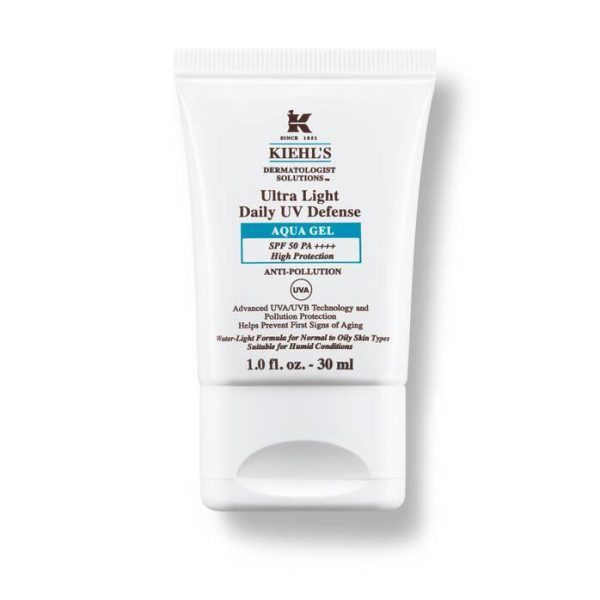 kiehls sunscreen ultra light daily uv defense aqua gel spf50 30ml 000 3605971933417 front