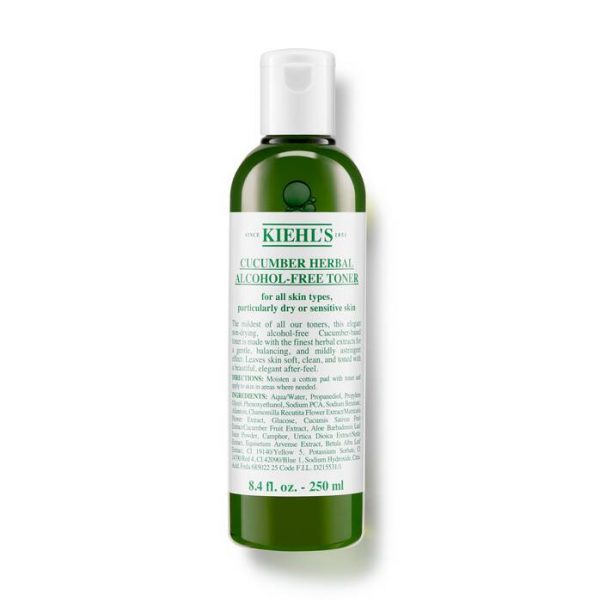 kiehls toner cucumber herbal alcohol free toner 250ml 000 3700194711696 front